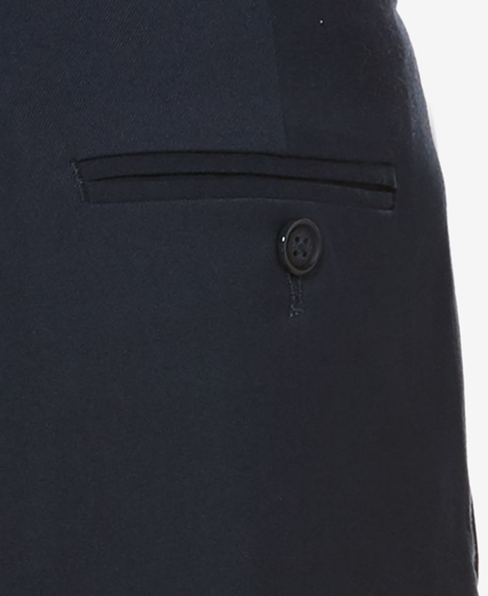 Perry Ellis Men's Stretch Slim Fit Dress Pants Gray Size 32X32