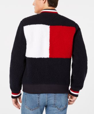 Tommy Hilfiger Men's Crowly Fleece Bomber Jacket 