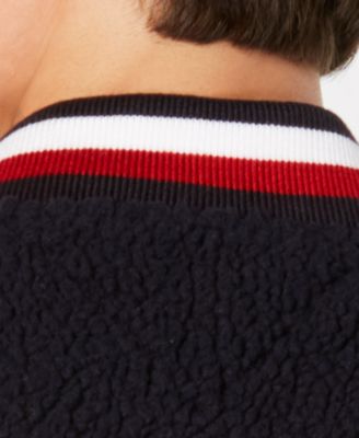 Tommy Hilfiger Men's Crowly Fleece Bomber Jacket 