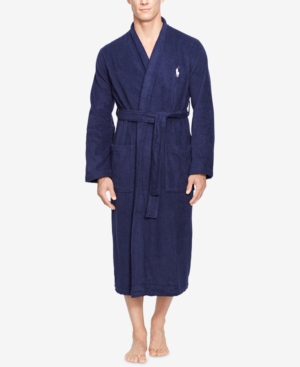 Polo Ralph Lauren Men's Big & Tall Shawl Cotton Robe