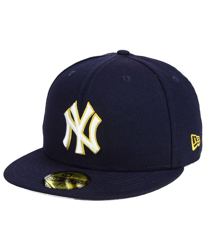 New Era New York Yankees Trophy Patch 59FIFTY FITTED Cap - Macy's
