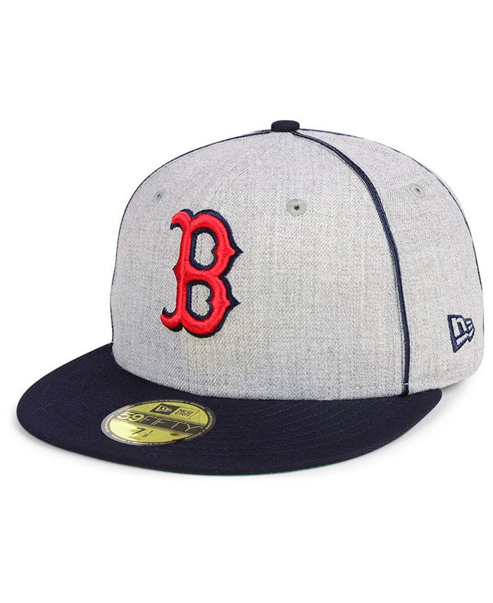 New Era Boston Red Sox Stache 59FIFTY FITTED Cap - Macy's