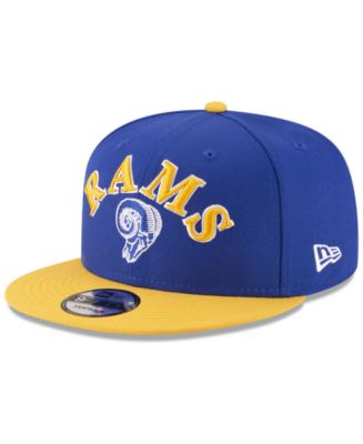 New Era Los Angeles Rams Retro Logo 9FIFTY Snapback Cap - Macy's