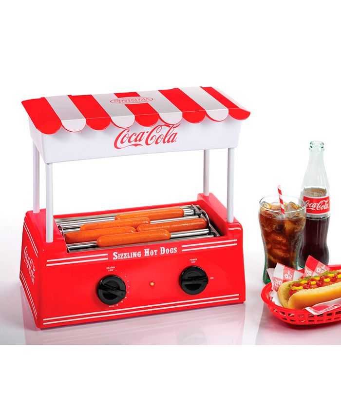 Nostalgia CocaCola Hot Dog Roller And Bun Warmer Macy