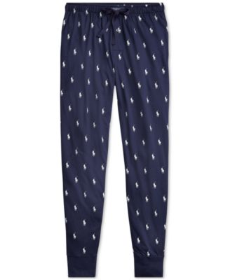 ralph lauren allover pony cotton jogger