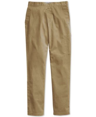 Tommy Hilfiger Men's Seated Fit Chino Pants with Velcro® Closure - Macy's