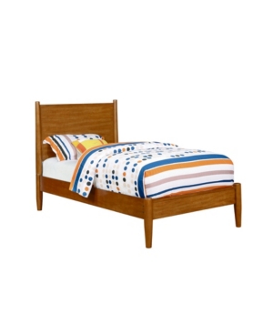 Shop Furniture Of America Adeline Mid-century Twin Platform Bed In Oak