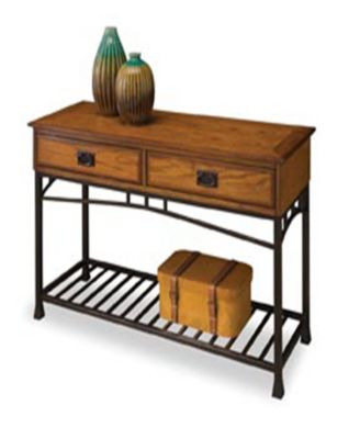 home styles modern craftsman sofa table