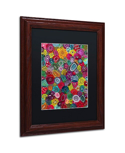 Trademark Global Hello Angel Autumn Jewels Matted Framed Art 11 X 14 Reviews Wall Art Macy S