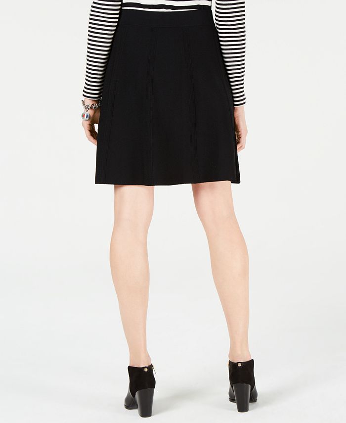 Tommy Hilfiger A-Line Knit Skirt, Created for Macy's - Macy's