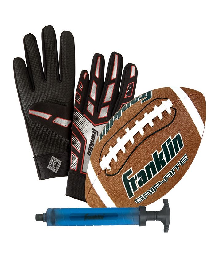 Franklin Sports Jr Grip - Rite Football/Receiver Gloves/Pump - Macy's
