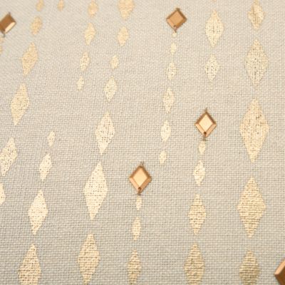 Striped Polyester Filled Decorative Pillow, 20" x 20"