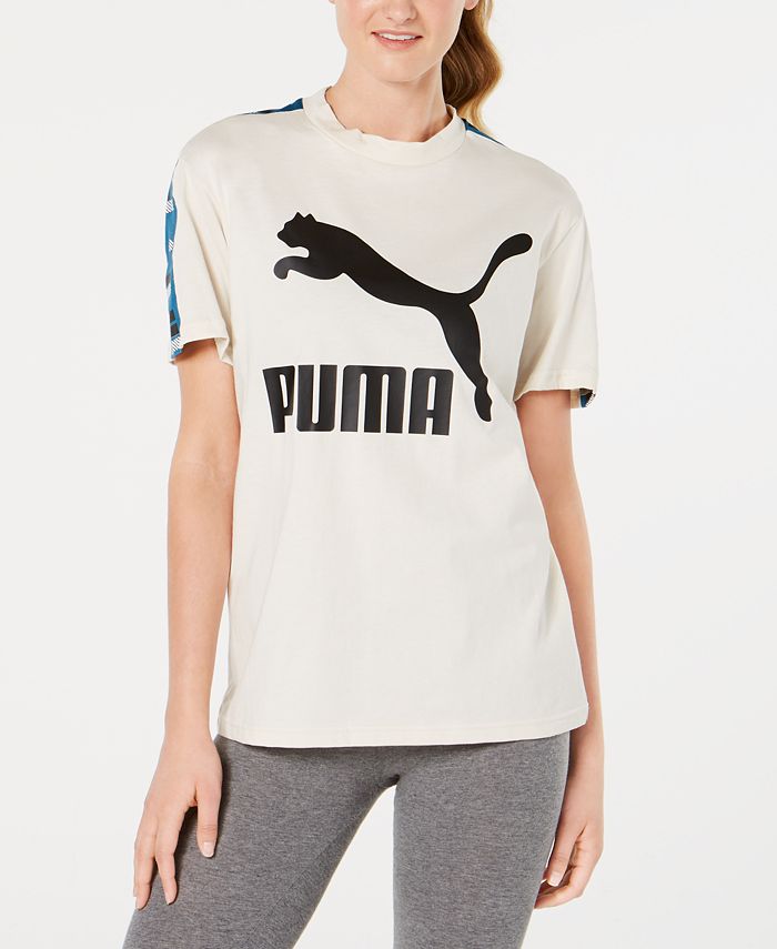 Puma Revolt Logo T-Shirt & Reviews - Tops - Women - Macy's