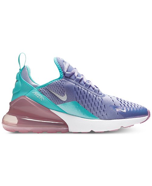 Nike Girls Air Max 270 Unicorn Casual Sneakers from Nike Girls Air Max 270 Unicorn Casual Sneakers from