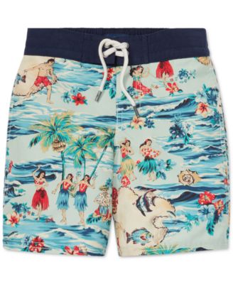 Polo Ralph Lauren - Little Boys Sanibel Luau Swim Trunks