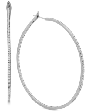image of Diamond Large Hoop Earrings (1-1/2 ct. t.w.)