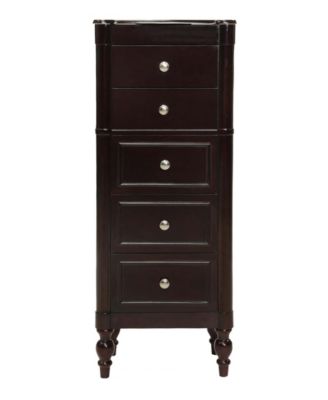Hives & Honey - Ella Espresso Jewelry Armoire