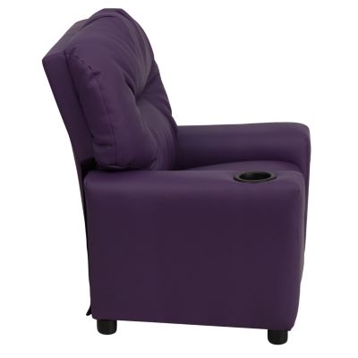 children's recliner with cup holder