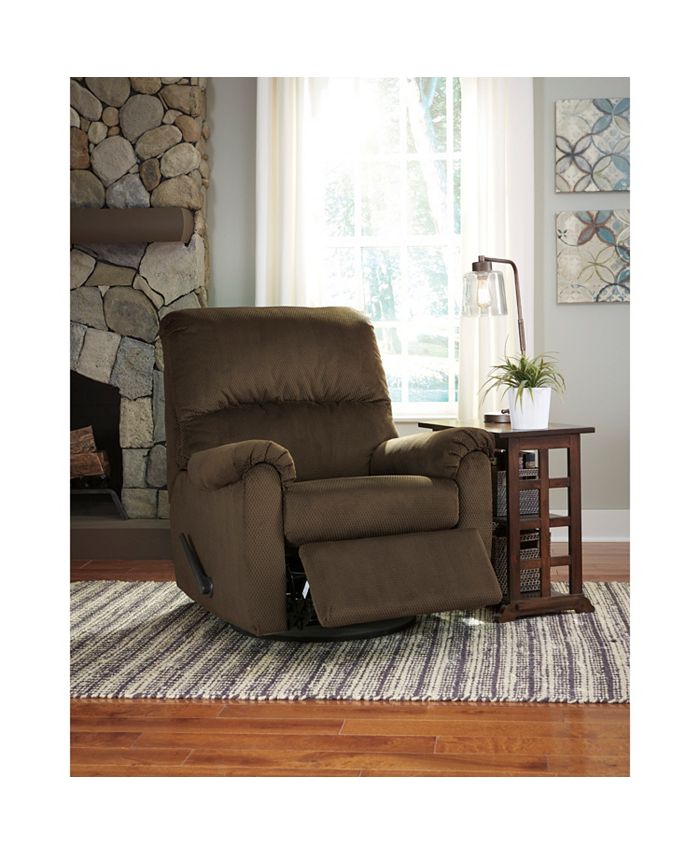 Flash Furniture Signature Design By Ashley Bronwyn Swivel Glider
