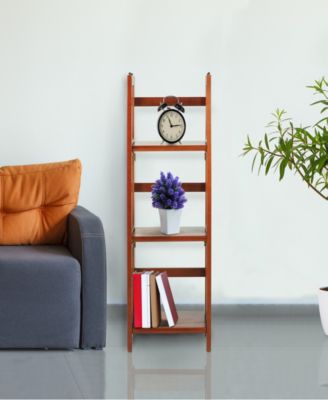 3 - Shelf Folding Bookcase 14" Wide