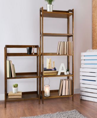 Yu Shan Stratford 5 - Shelf Folding Bookcase
