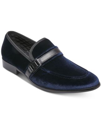 Steve Madden - Men's Macklin Velvet Smoking Slippers
