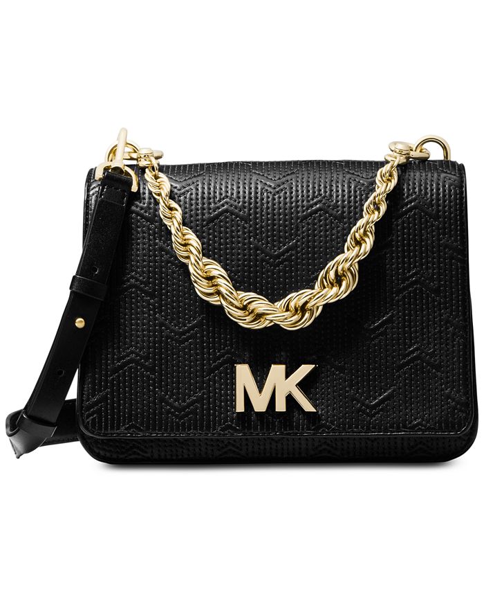 Buy Michael Kors Mott Crossbody Bag- Black at