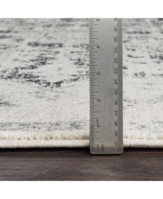 Harput HAP-1061 Beige 5'3" x 7'3" Area Rug