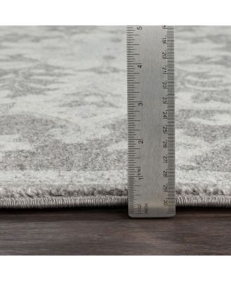 Harput HAP-1071 Black 3'11" x 5'7" Area Rug