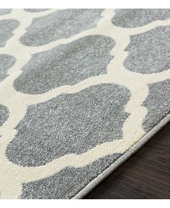 Surya - Horizon HRZ-1001 Medium Gray 7'10" Round Area Rug