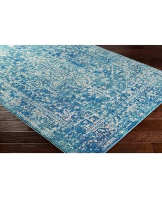 Harput HAP-1023 Teal 7'10" x 10'3" Area Rug