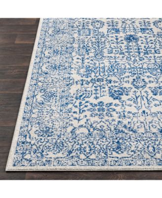 Harput HAP-1030 Dark Blue 2'7" x 7'3" Area Rug