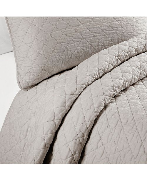 Lush Decor Ava Cotton 3 Piece Full Queen Quilt Set Reviews Quilts Bedspreads Bed Bath Macy S