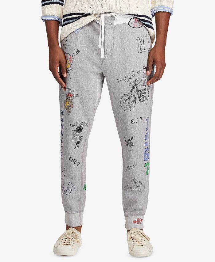 Polo Ralph Lauren Men's Graphic Jogger Pants & Reviews - Pants 