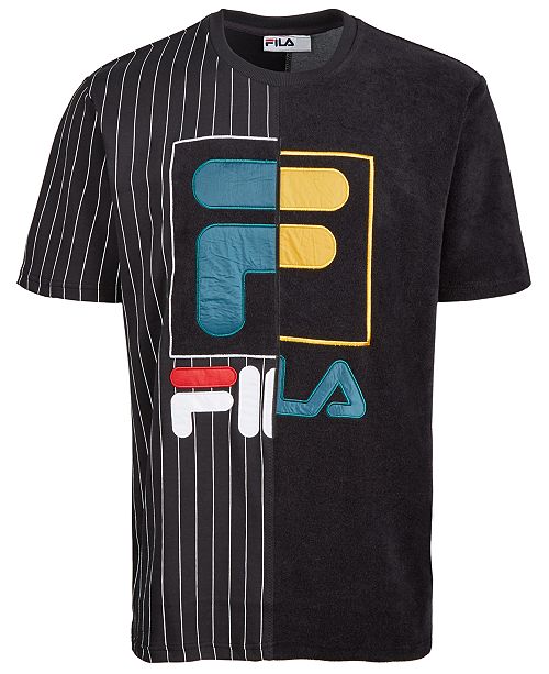 Fila Men's Aiden Logo T-Shirt & Reviews - T-Shirts - Men - Macy's