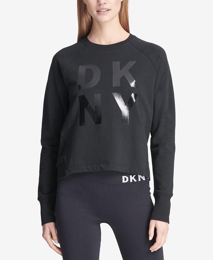 DKNY Sport Lacquer-Logo Top - Macy's