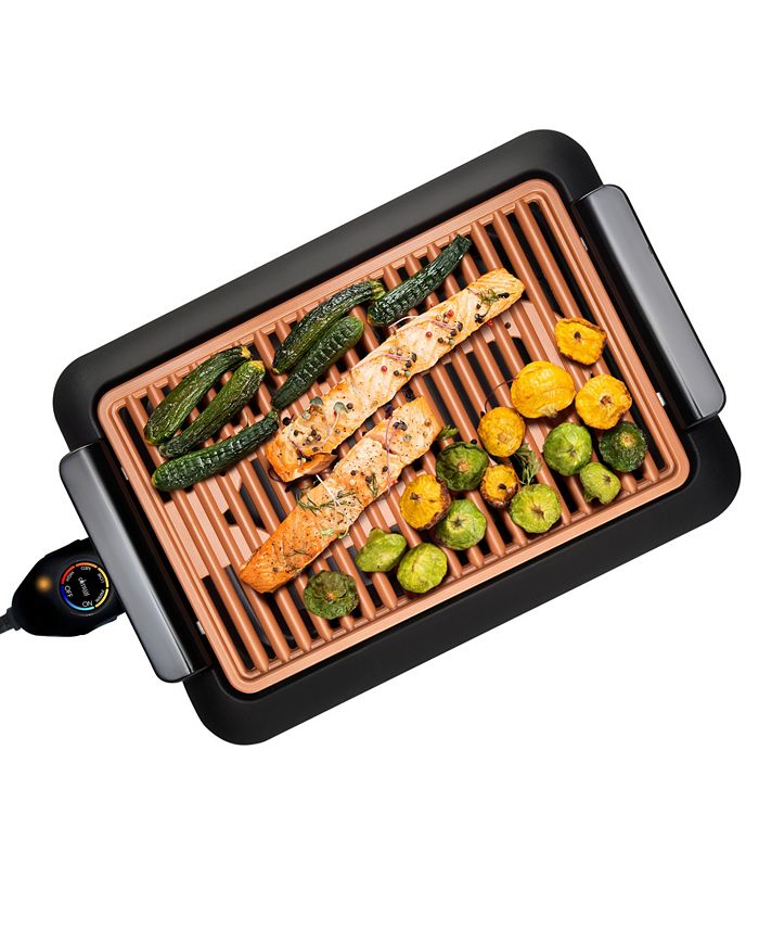 Gotham Steel NonStick TiCeramic Smokeless Indoor Grill Macy's