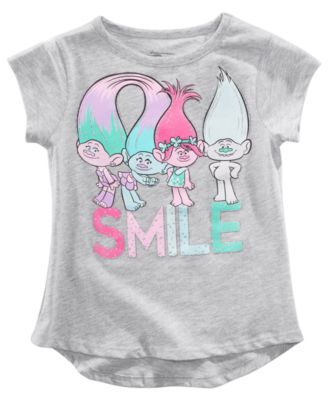 Trolls by DreamWorks - Little Girls Smile T-Shirt