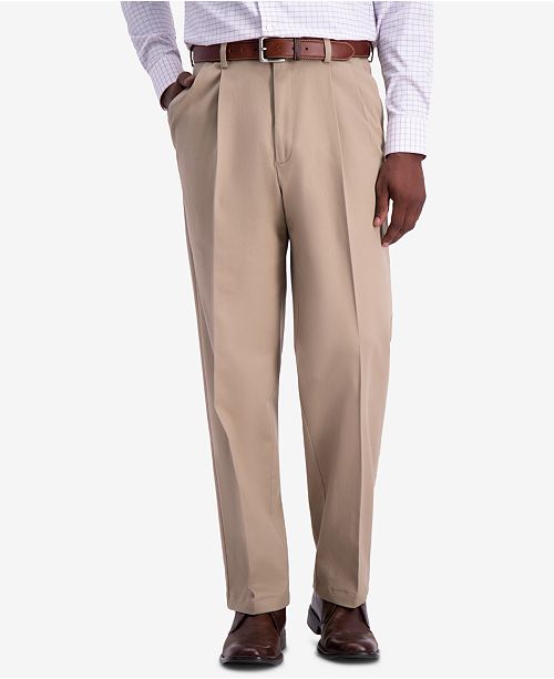 Haggar Men S W2w Pro Relaxed Fit Performance Stretch Non Iron