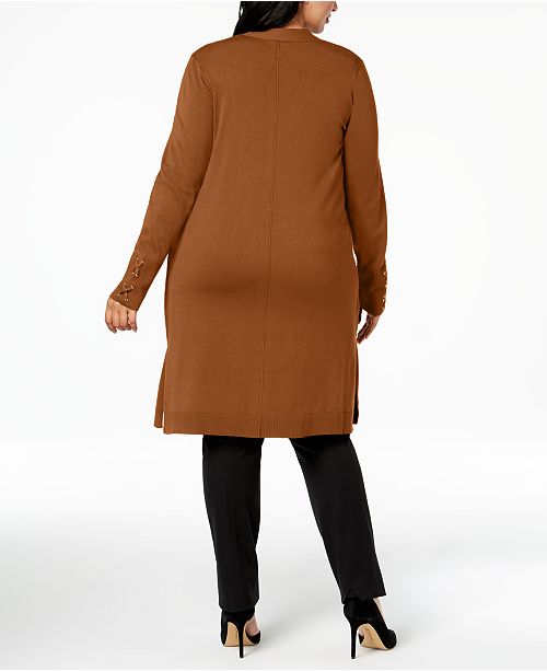 macys duster cardigan