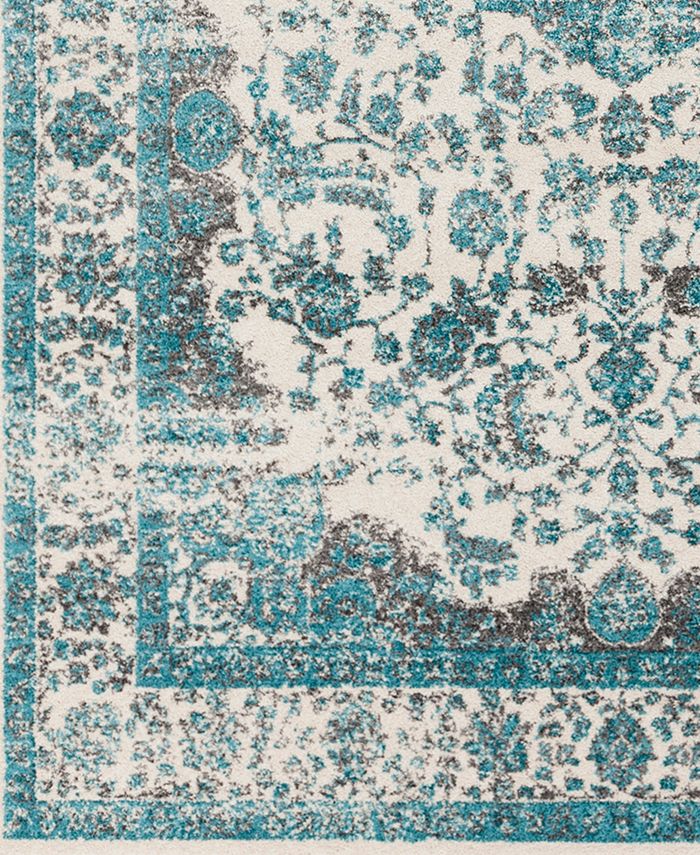 Surya Aberdine ABE8005 Aqua 2' x 3' Area Rug Macy's