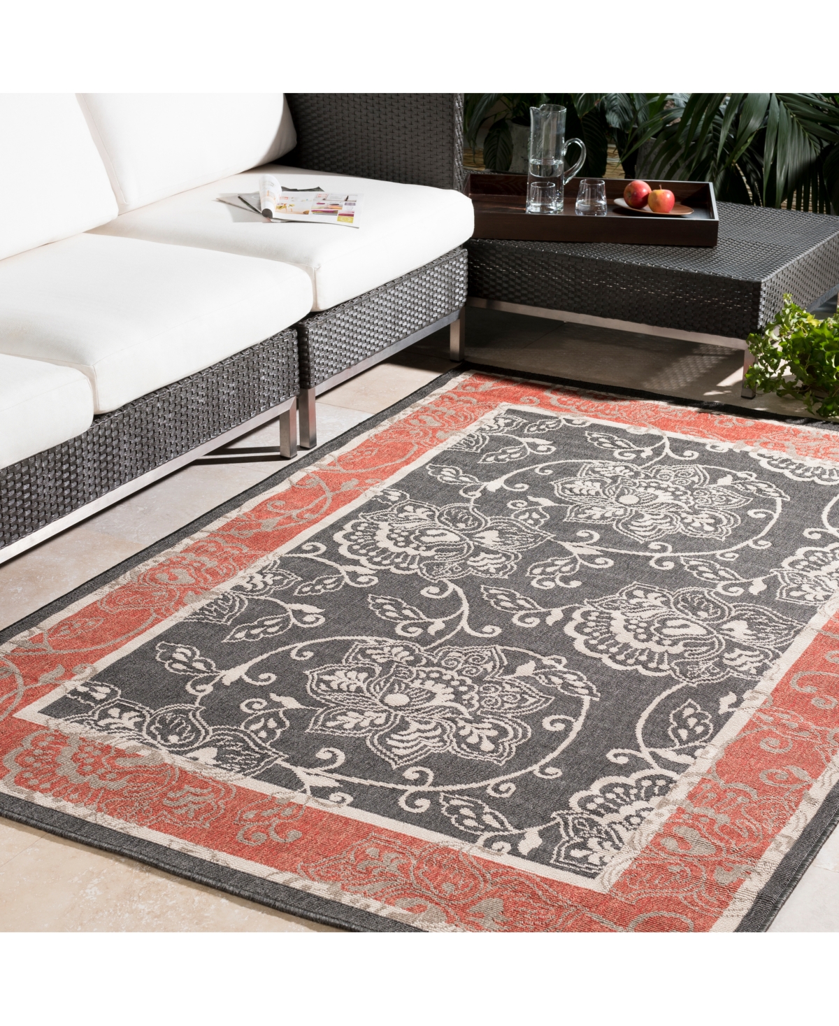 Livabliss Alfresco Alf-9592Rust 5'3