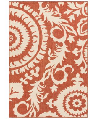 Livabliss - Alfresco ALF-9613 Rust 8'9" x 12'9" Area Rug