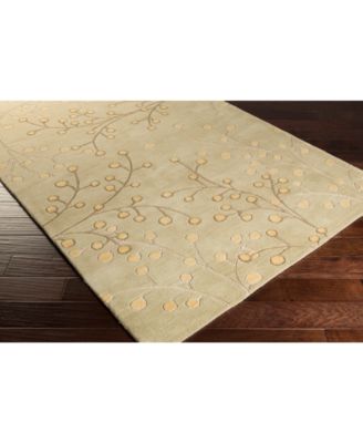 Athena ATH-5113 Taupe 6' Round Area Rug