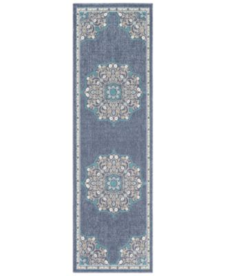 Surya - Alfresco ALF-9678 Charcoal 2'3" x 11'9" Runner Area Rug