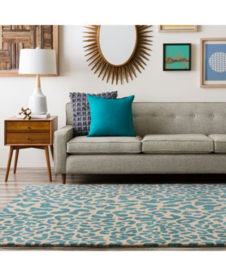 Athena ATH-5120 Dark Green 3' x 12' Runner Area Rug