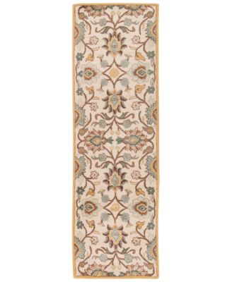 Livabliss - Caesar CAE-1012 Medium Gray 2'6" x 8' Runner Area Rug