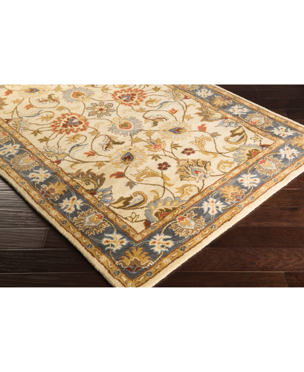 Livabliss Caesar Cae-1125Area Rug - Bright Yellow