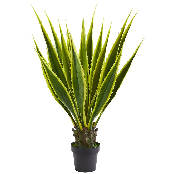 Nearly Natural Agave Artificial Plant & Reviews Home Macy's