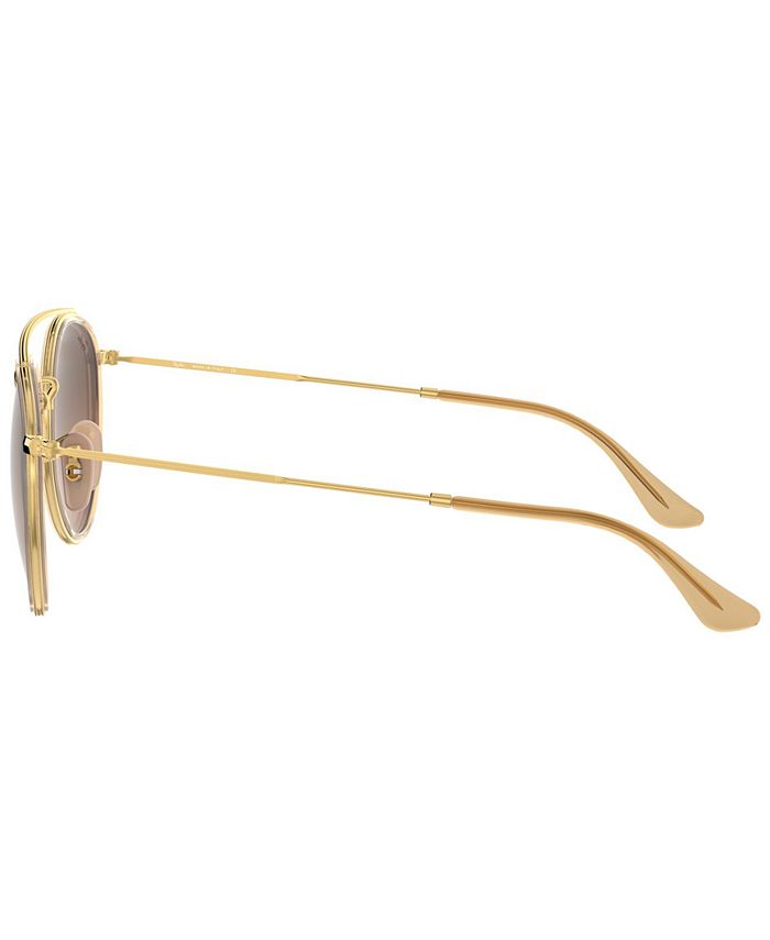 Ray-Ban Sunglasses, RB3647N ROUND DOUBLE BRIDGE & Reviews - Sunglasses ...